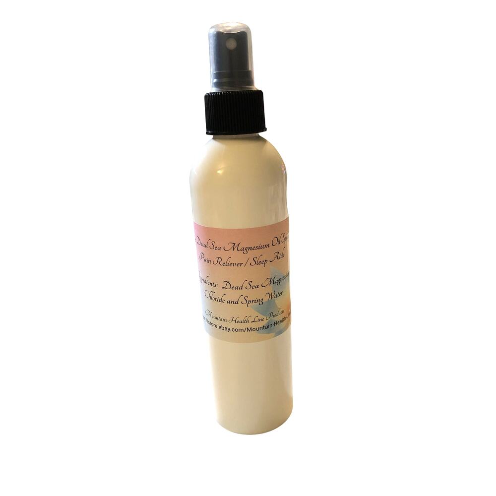 8oz Magnesium Oil Spray – Dead Sea Magnesium Chloride Topical Mist - vn